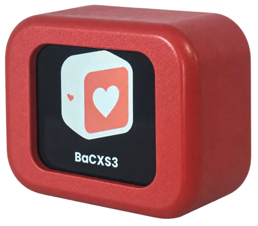 Boîte à Cœur XS3 coloris rouge brillant